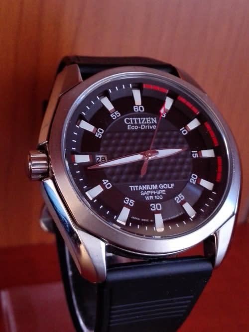 citizen eco drive titanium sapphire chronograph